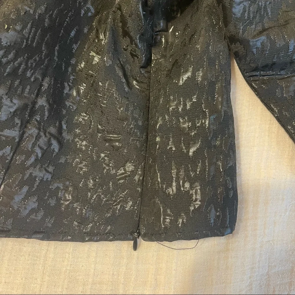 H&M Puff Sleeve Square Neck Shimmer Top - Picture 7 of 7